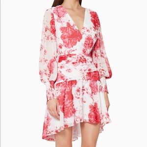 Keepsake the Label - enchanted floral long sleeve dress NWT